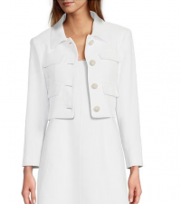 Antonio Melani Rita Tweed Notch Collar Long Sleeve Jacket product