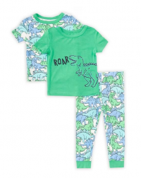 Little Me Baby Boys 12-24 Months Solid T-Rex Sleep T-Shirt & Dinosaur-Printed Sleep T-Shirt & Dinosaur-Printed Pajama Pant Set product