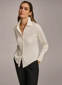 COLLARED BUTTON DOWN BLOUSE product