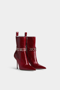 GOTHIC DSQUARED2 HEELED ANKLE BOOTS product
