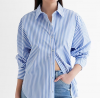 Striped Boyfriend Portofino Shirt product
