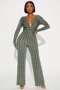 Making Moments Jumpsuit - Green/combo product
