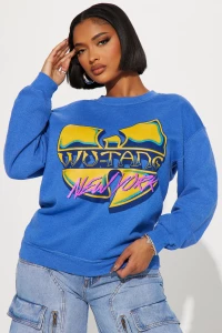 Wutang New York Sweatshirt - Blue product