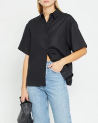CAARA  Lea Oversized Linen Shirt product