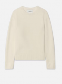 Lightweight Cashmere Silk Sweater in Vanilla product