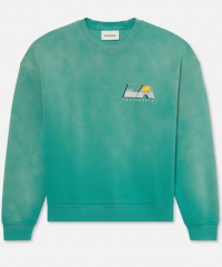 Vintage Washed Sweatshirt in Aqua Blue product