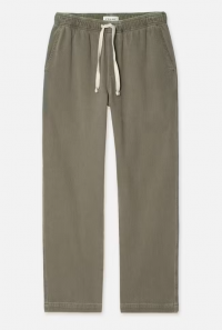 Textured Terry Travel Pant in Smokey Olive product