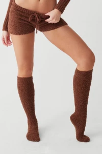 Cuddle Fuzzy High Socks product