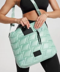 QUILTED YOGA TOTE product