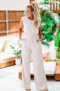 High Standards Jumpsuit - Champagne product