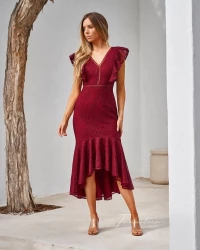CADENCE DRESS - RED product