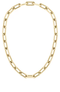 GOLD-TONE NECKLACE WITH BRANDED LINK product