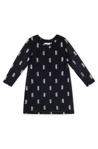 KIDS' TWO-IN-ONE DRESS WITH FOIL-PRINTED LOGOS product