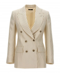 Tom Ford Striped Double-breasted Blazer product