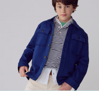 Limited-edition kids' denim field jacket product