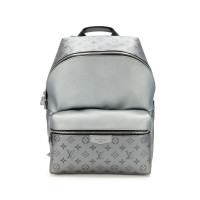 Louis Vuitton Grey Monogram Coated Canvas Taigarama Grey Discovery Backpack PM Silver Hardware, 2021 product