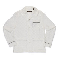 Louis Vuitton x Supreme Jacquard Silk Pajama Shirt Size L product