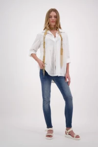 Rubyyaya Penelope Shirt | 100% Cotton | White product
