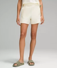 Stretch Woven Relaxed-Fit High-Rise Short 4" product