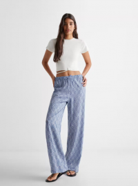 Bow printed pants product