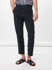 Dries Van Noten Penwick cropped cotton chinos product