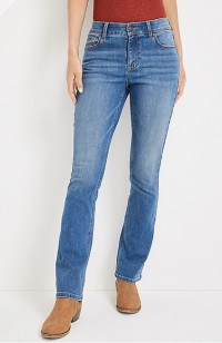 m jeans by maurice™ Classic Slim Boot Mid Rise Jean product