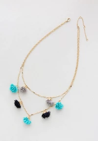 Frazzle of Flowers Layered Necklace product