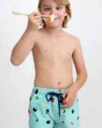Boy's Tailored Swim Shorts - Sushi product