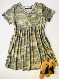Candid in Camo Dress product
