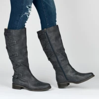 Lauren Boots - Wide Calf - Black product