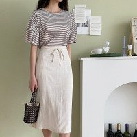 Ounin Linen string H Skirt product