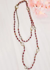 Tiana Long Beaded Necklace product