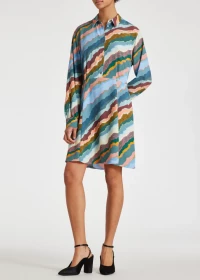 Women's 'Torn Stripe' Shirt Dress product