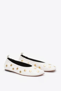 ID Stretch Back Ballerina Flat with Studs product