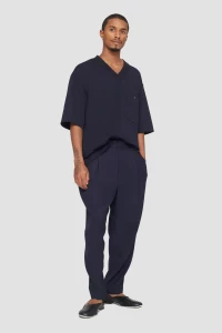 Single Pleat Tapered Trousers product