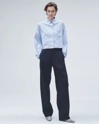 Beatrice Cotton Poplin Shirt Relaxed Fit Button Down product