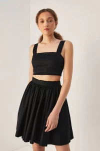 Ruched Circle Skirt product