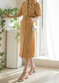 Absolutely Everything Linen Dress product