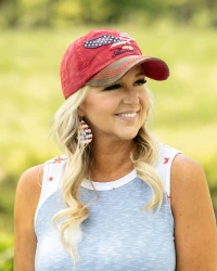 AMERICAN EAGLE HAT - RED product