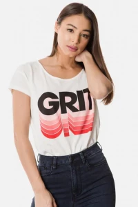 Grit Graphic Tee - White product
