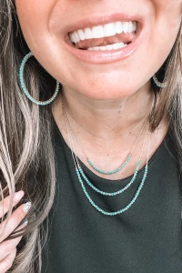 BECKHAM NECKLACE IN TURQUOISE product
