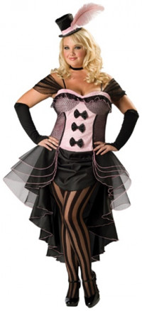 Plus Size Can-Can Dancer Costume product