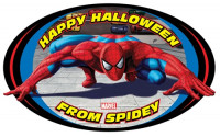 Spider-Man Halloween Door Mat product