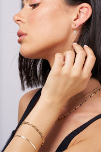 Elisa Herringbone Chain Bracelet product