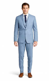 LIGHT BLUE VERONA SUIT BY MIDNIGHT BLUE product