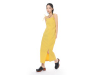 Tie-Strap Long Slit Dress product