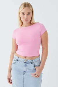 Luxe Short Sleeve Backless Tee product