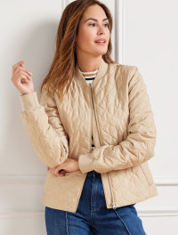 QUILTED BOMBER JACKET product