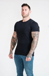 Navy Tapered Fit T-Shirt product