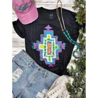 Colorful Aztec Graphic Tee (S-2XL) product